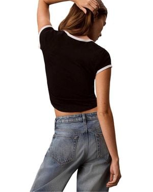 Calvin Klein T-Shirt Gt59868 - Noir
