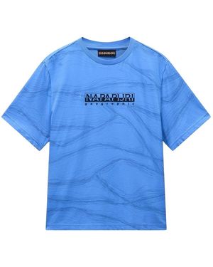 Napapijri T-shirt T-shirt S-Cellini - Bleu