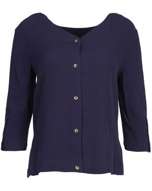 Esprit Chemise Blouses woven - Bleu