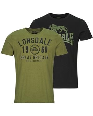 Lonsdale London T-shirt BANGOR - Vert
