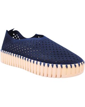 Ilse Jacobsen Baskets mocassins - Bleu
