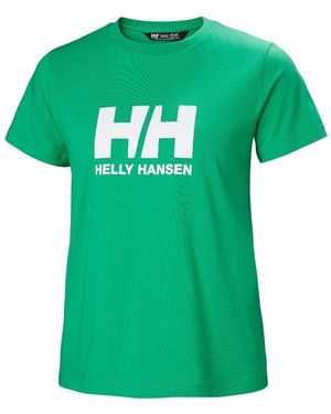 Helly Hansen T-Shirt W Hh Logo 2.0 499 - Vert
