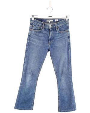 RE/DONE Jeans Jean slim en coton - Bleu