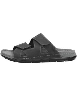 Rohde Sandales Plates Slippers - Noir