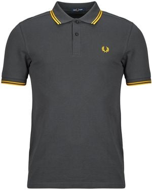 Fred Perry Polo Shirt Korte Mouw The Shirt - Grijs