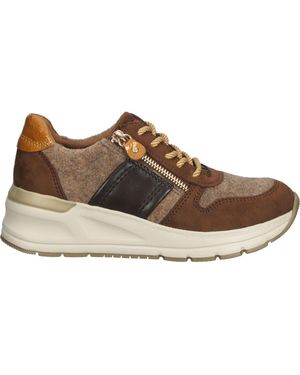 Bama Baskets Basses Sneaker - Marron