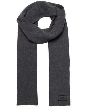 Superdry Echarpe Vintage Logo - Noir