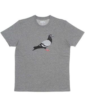 Staple T-Shirt Pigeon Logo Tee - Gris