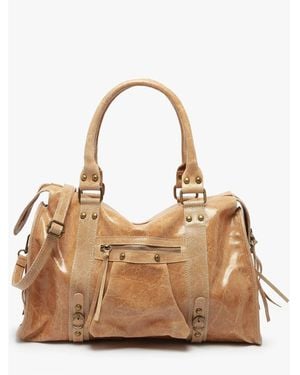 Milano Sac a main sac porté épaule Elefante cuir ELEFANTE 62F-0EF24095 - Neutre