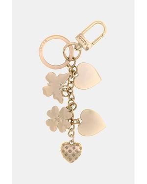 Guess Sac Keyring - Blanc
