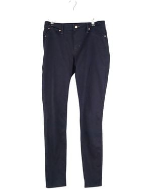 Marc Jacobs Pantalon Pantalon slim en coton bleu