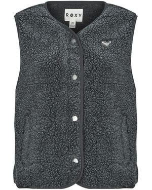 Roxy Fleece Jack Iconic Town Vest - Grijs