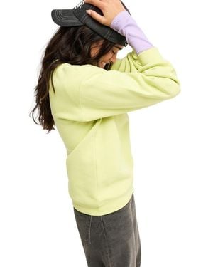 Roxy Sweatshirts Surf Stoked Brushed - Jaune