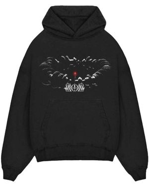 Spiral Sweatshirts À Capuche Wow Ring - Noir