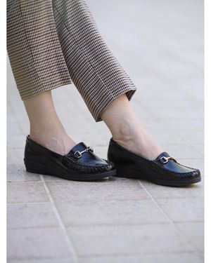 Pediconfort Mocassins Mocassins largeur confort boucle étrier - Gris