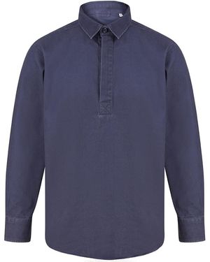 FRONT ROW SHOP Chemise Fr050 - Bleu