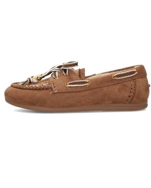 Poelman Chaussures Bateau Melody Mocassins Pour Femme - Marron