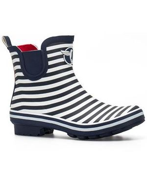 Rouchette Bottines BRISTOL MEADOW WELLIES ANKLE - Bleu