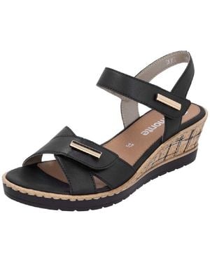 Remonte Sandales R6266 - Noir