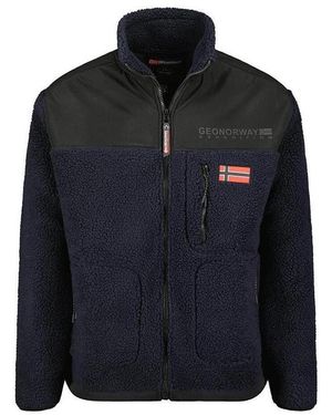 GEOGRAPHICAL NORWAY Fleece Jack - Blauw