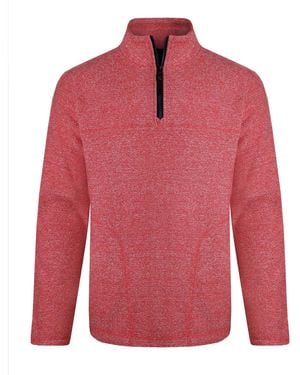 Weird Fish Sweat-shirt Laramie - Rouge