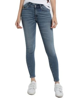 Lois Jean denim Blue-Lue Ankle High 960 femmes Pantalon en bleu