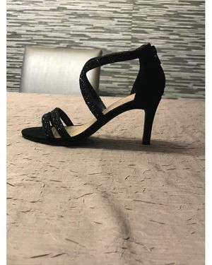 Texto Sandales à talon Chaussures d'été - Noir