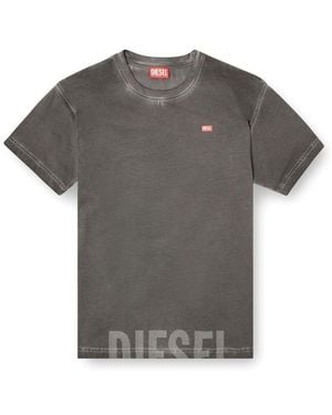 DIESEL T-shirt A18739 0IKBQ T-NORM-T7-9XX - Gris