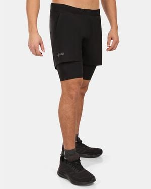 KILPI Short Short de running pour BRAGA-M - Noir