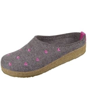 Haflinger Chaussons - Gris