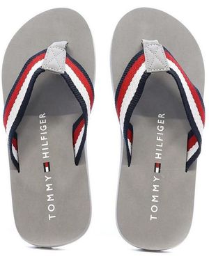 Tommy Hilfiger Tongs FM0FM05094-PRT - Gris