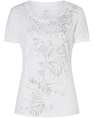 Timezone T-shirt T-shirt basique pour s - Blanc