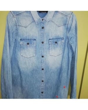 Scotch & Soda Chemise Chemise en jean bleue Indigo neuve