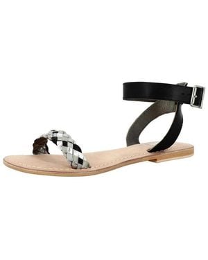 Initiale Paris Sandales plates Chaussures - Noir