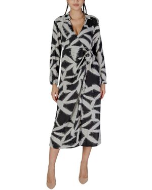 Jacqueline De Yong Robe Jdybase Life L/S Wrap Wvn 15336123 - Noir
