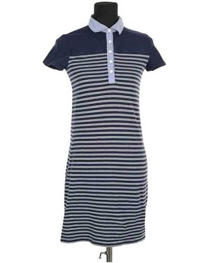 Tommy Hilfiger Robe courte Robe en coton - Bleu