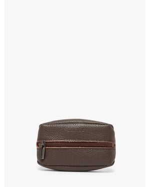 Etrier Pochette Porte-monnaie Madras cuir MADRAS 080-0EMAD043 - Marron