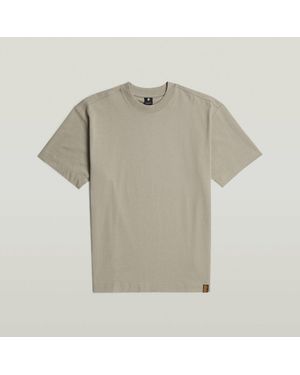 G-Star T-Shirt Korte Mouw D29291-D709 Gs-01 Relaxed R T-G106 Elephant Skin - Naturel