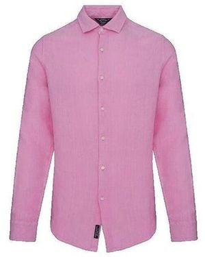 Superdry Chemise Chemise manches longues Long Casual - Violet