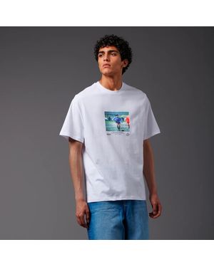 DOLLY NOIRE T-Shirt Partita Del Fango Tee - Bleu