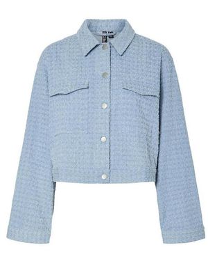 Pieces Veste Jacy - Bleu