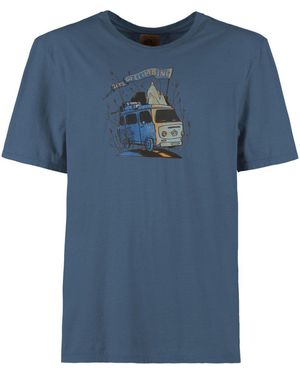 E9 T-shirt Furgo - Bleu