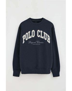 POLO CLUB Sweatshirts CHAIN VO - Bleu