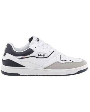 Schott Nyc Baskets Basses Baskets Elmas - Blanc