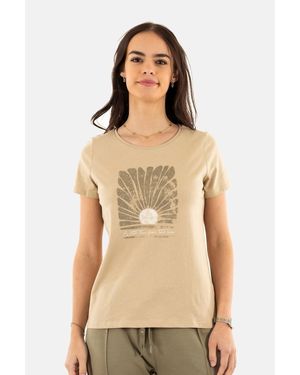 Sun Valley T-shirt pretora - Neutre