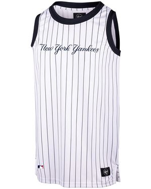 '47 Debardeur 47 Tank Mlb New York Yankees Pinstriped Grafton Wash - Bleu