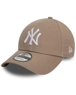 KTZ Casquette New York Yankees League Essential Pastel Brown 9fo - Marron