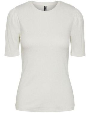 Pieces T-Shirt Korte Mouw - Wit