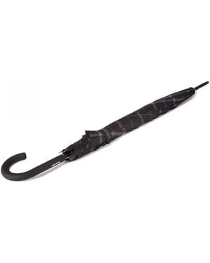 Isotoner Parapluies Parapluie Canne Auto Carreaux - Marron