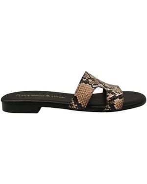Francesco Brunelli Claquettes CD6221 - Noir